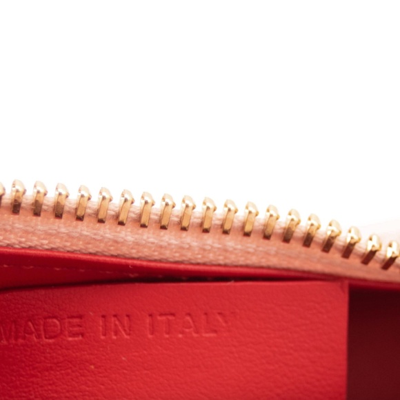 CHRISTIAN LOUBOUTIN RADIOLOUBI SMALL LEATHER CROSSBODY BAG PINK PERFORATED - Picture 9 of 12